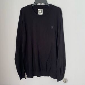G-Star Raw Men’s Crew Neck Long Sleeve Black Sweater XXL